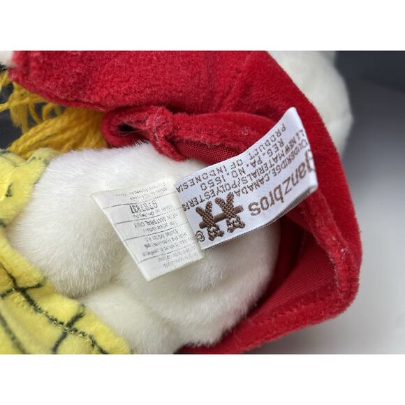 Vintage Rupert the Bear Plush Ganz Bros Heritage Collection 11” White Teddy READ - Picture 12 of 13